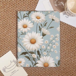Painting Daisy Custom iPad Case For iPad Pro 2024/2022/2021,iPad Air 7-11&quot;/13&quot; 2025 Cover,iPad 6/7/8,iPad Mini Case With Pencil Holder
