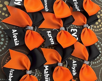 Cheer / Dance Bow Keychain - Personalised