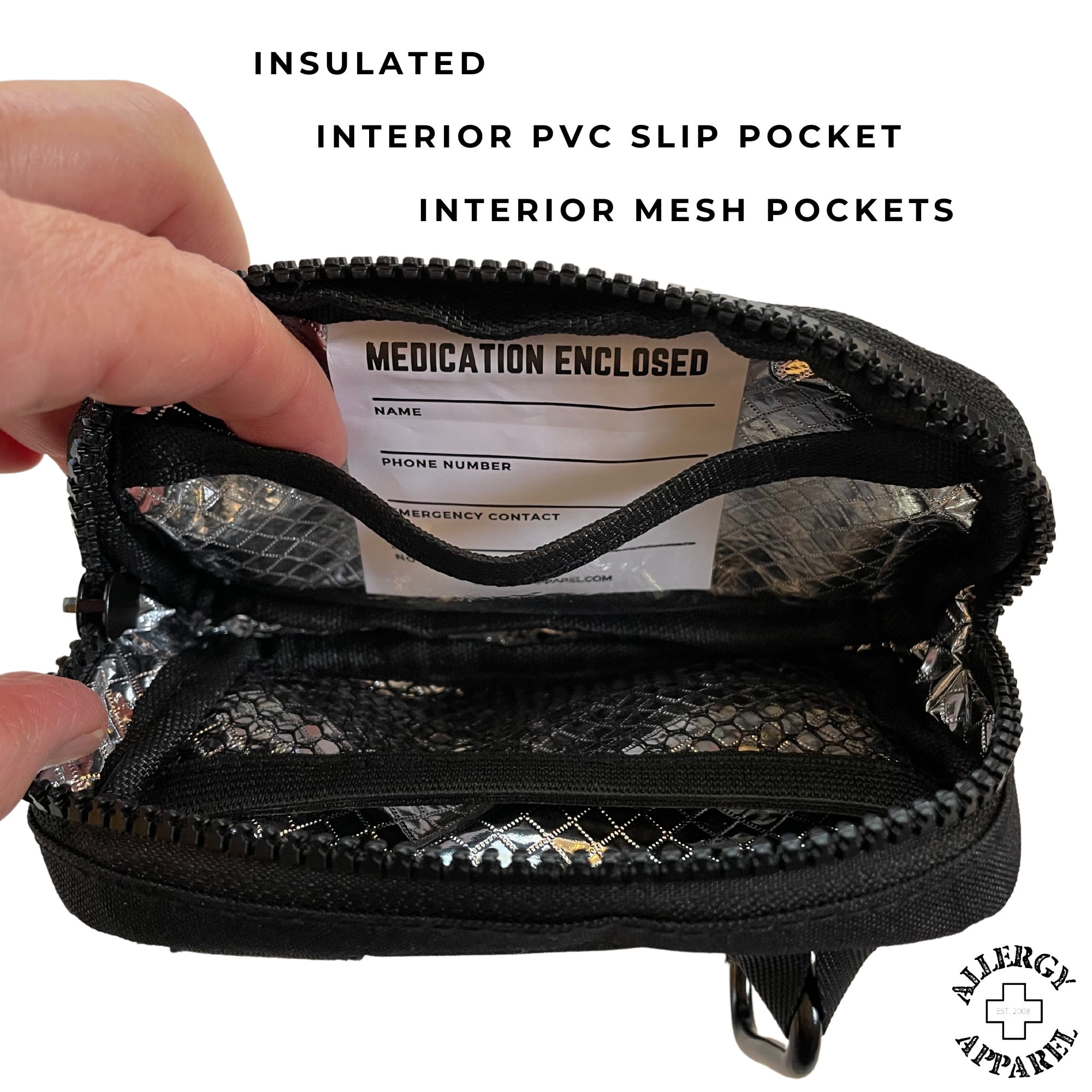 Insulated Auviq Carrying Case, Compact Medicine Holder, Carry Your