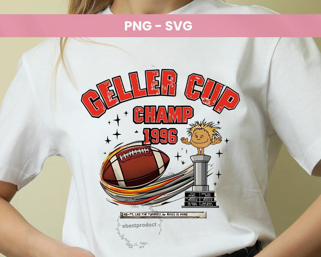 Sweatshirt Geller Cup Friends - Pull Crewneck 1996 Monica Chandler Geller Bowl - Pull Multicolore Friendsgiving