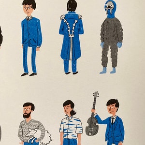 Beatles Fan Art Riso Print: paul Mccartney A4 Size Limited Edition by ...