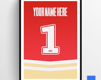 Poster personnalisé en maillot des dauphins de la LNR : oeuvres d'art personnalisées pour les fans de sport (impression numérique)