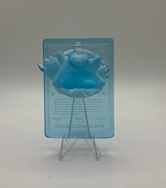 3d pokemon cards etsy Ditto Custom 3D Pokemon Card