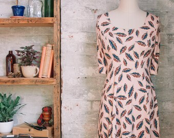 Marion Liberty Print Dress - blush pink dress - floral dress -spring fashion - casual dress - petite dress - Liberty of London dress