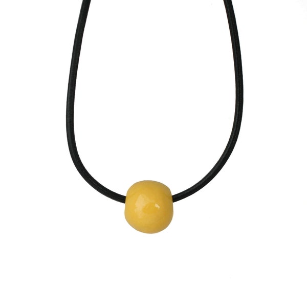 Chunky Rondelle Bead Necklace main image 0