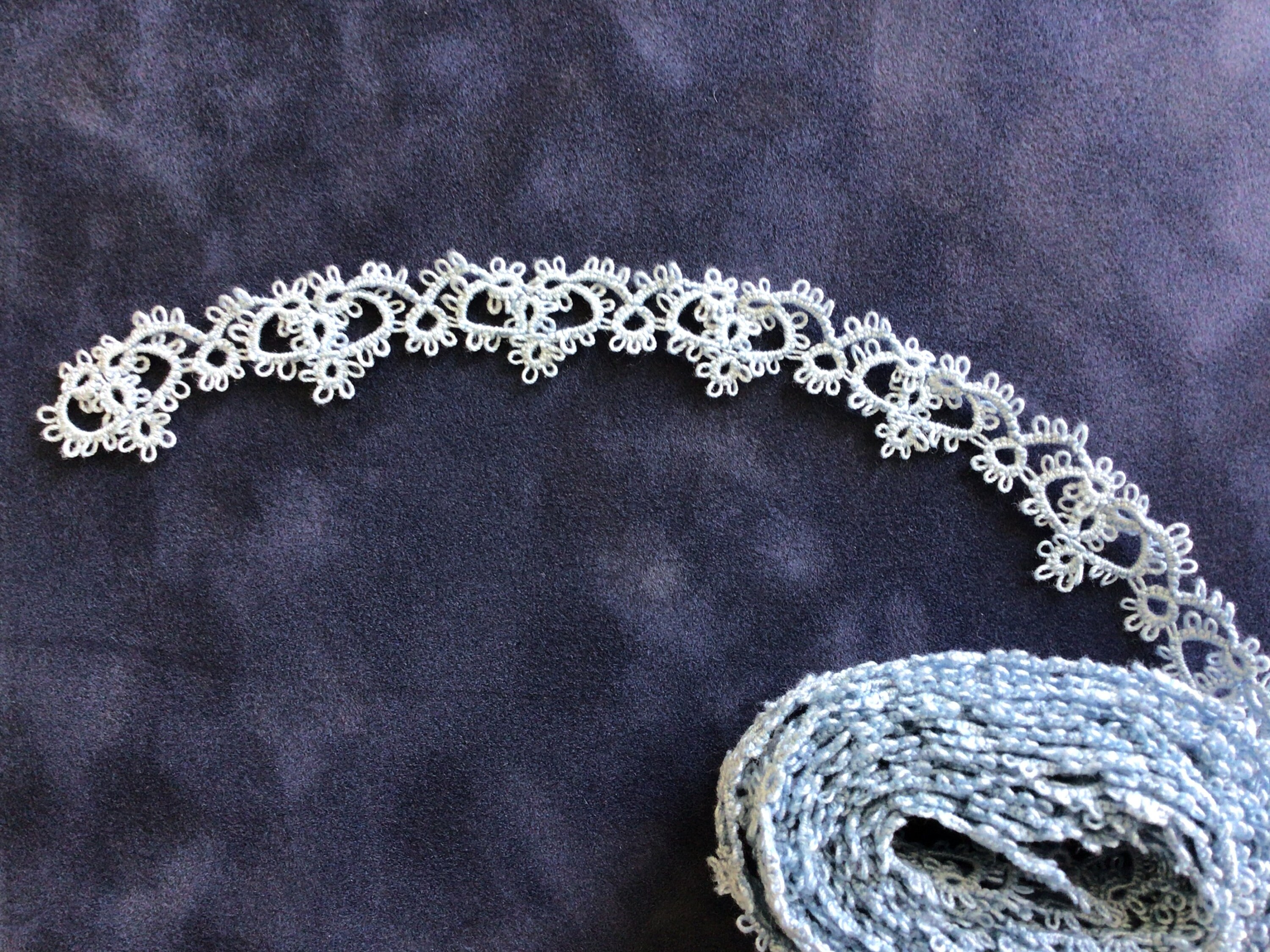 Tatted Lace Tatting Edging Trim Etsy