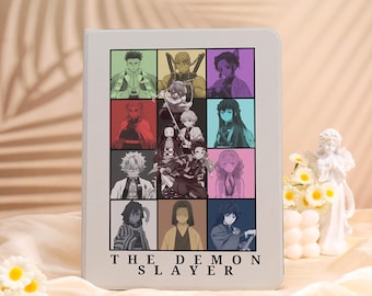Demon Slayer Characters iPad Case with Pencil Holder,2025 Air 7-11/13,Custom iPad Mini Cover,iPad Pro 2025 iPad A16 11,Girly iPad 9/10 Cover