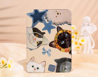 Kitten In Turban Kindle Case,Simple Style Kindle Case,Kindle Case With Hand Strap,Personalized Kindle Case,Personalization,Kindle 12/2024