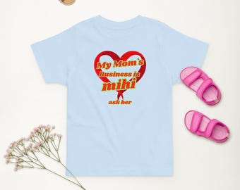 Jersey T-shirt for Mihi - toddlers;