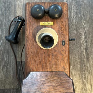Antique Western Electric Wall-mounted Telephone