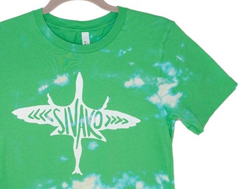 Sivako, Pandora World of Avator - Unisex Adult Tee - Bleach Dyed Green