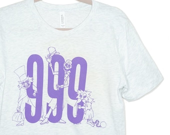 999 Happy Haunts Hitchhiking Ghosts - Unisex Tee - Give Kids the World Fundraiser