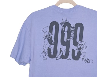 999 Happy Haunts Hitchhiking Ghosts - Unisex Pocket Tee - CLOSEOUTSALE