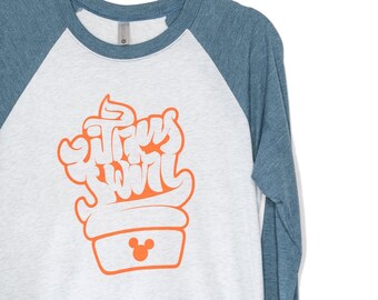 Citrus Swirl - Unisex Baseball Tee - Give Kids the World Fundraiser