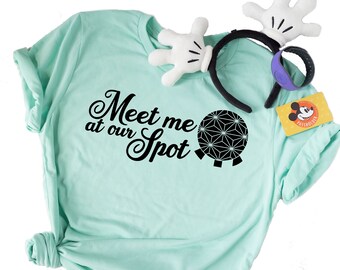 Digital File - Epcot - Meet Me At Our Spot - SVG PNG