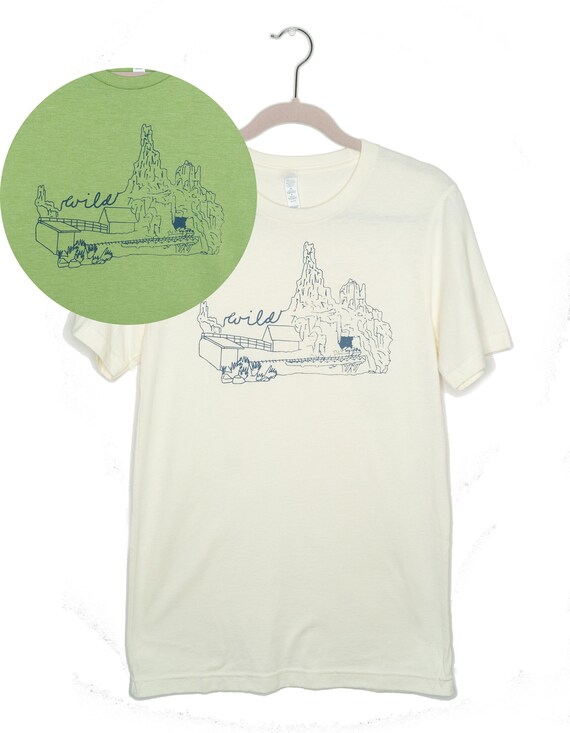Wildest Ride in the Wilderness, Big Thunder Mountain - Unisex Tshirt - Give Kids the World Fundraiser