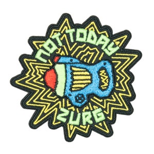 Not Today Zurg! Iron-On Patch, Buzz Lightyear - Give Kids the World fundraiser