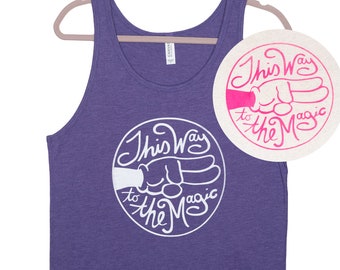 This Way to the Magic - Unisex Tank - Give Kids the World Fundraiser