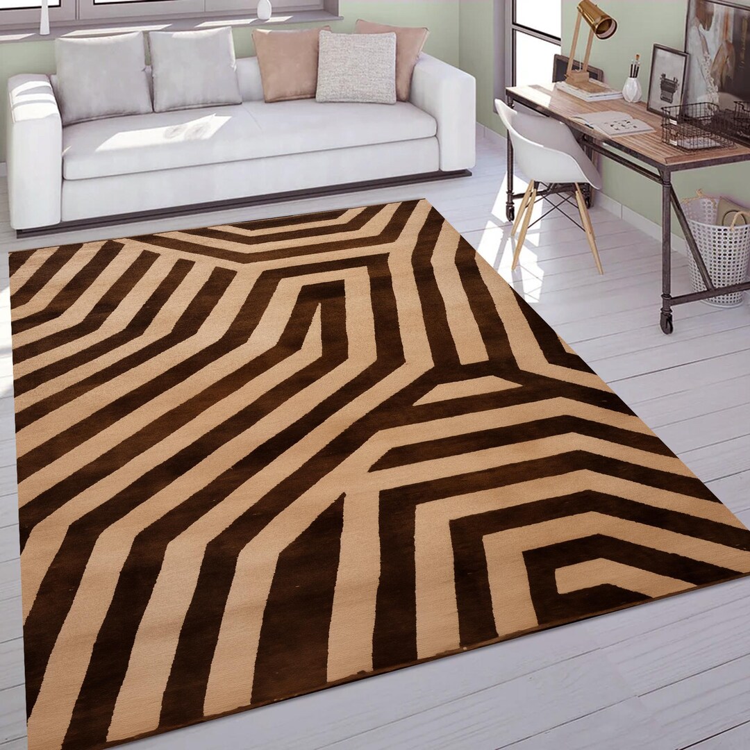 Savannah Area Rug|african Runner|afrocentric Non Slip Carpet|safari ...