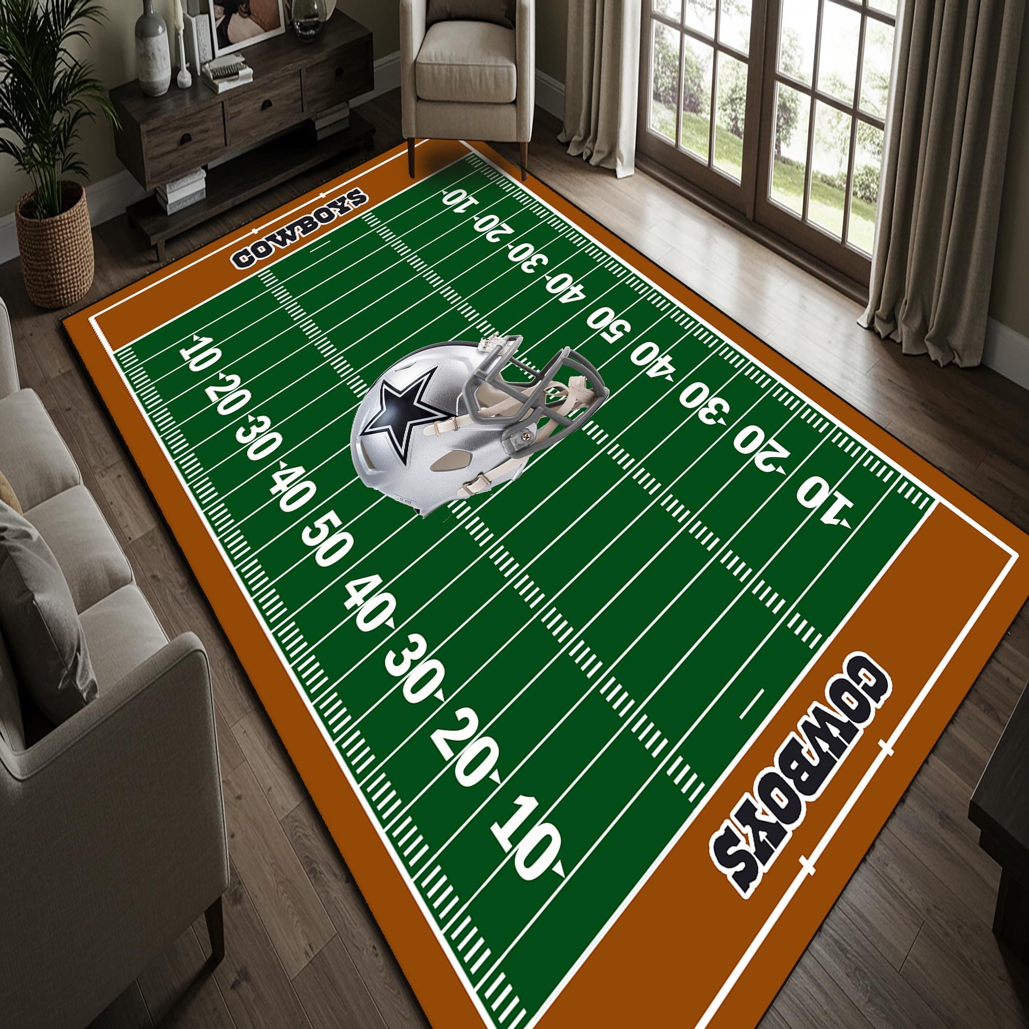 Nfl Field Rug - Etsy