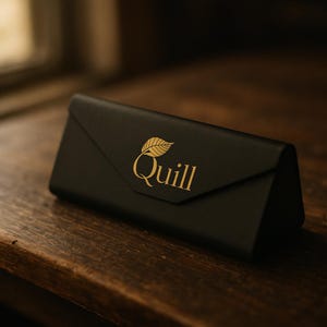 Luxury “Quill” Eyeglasses Case – Sophisticated Protection for the Discerning Eye