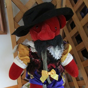 1979 Rare VIB Retired North American Bear Co. Cyrano de Beargerac  Famous French Playwright