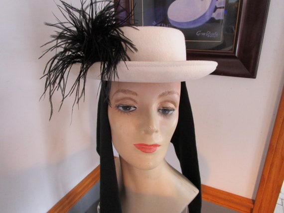 Bollman Doeskin Felt Wool Hat White 