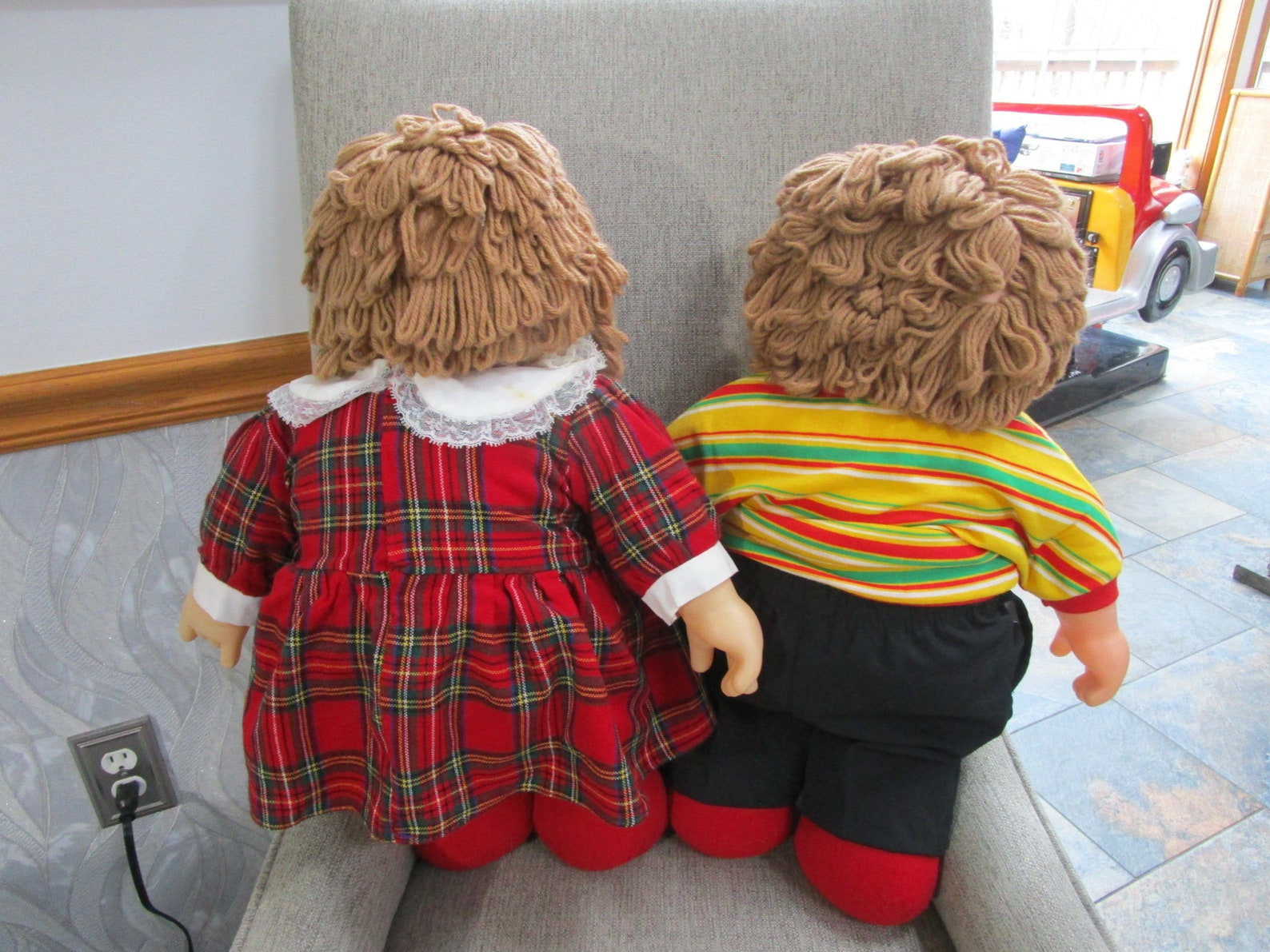 Dolls House of Lloyd Dolls Heather & Glen Dolls Etsy