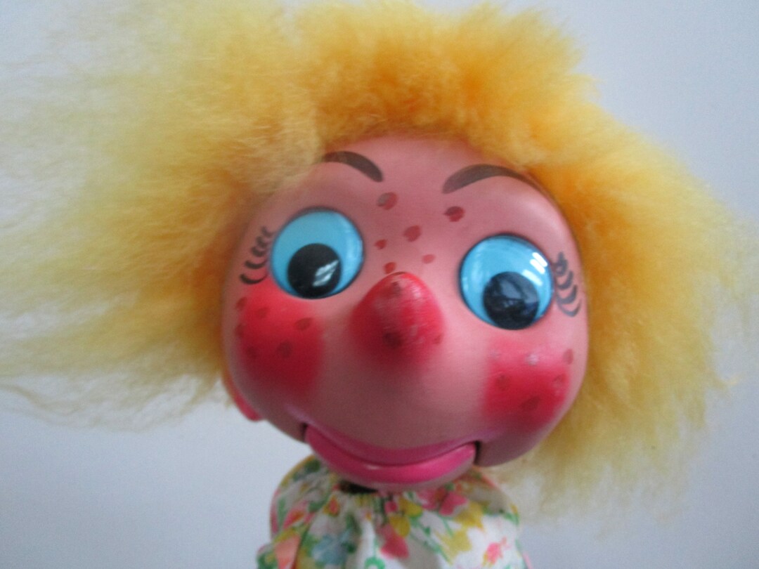 Vintage 70s Hippie Boy Girl Pelham Puppet Ventriloquist Rod/cloth Etsy