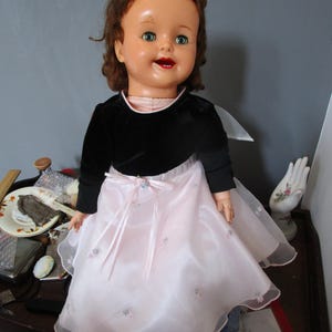 Ideal Magic Lips 1950s Vintage Doll Stamped Ideal  T 25