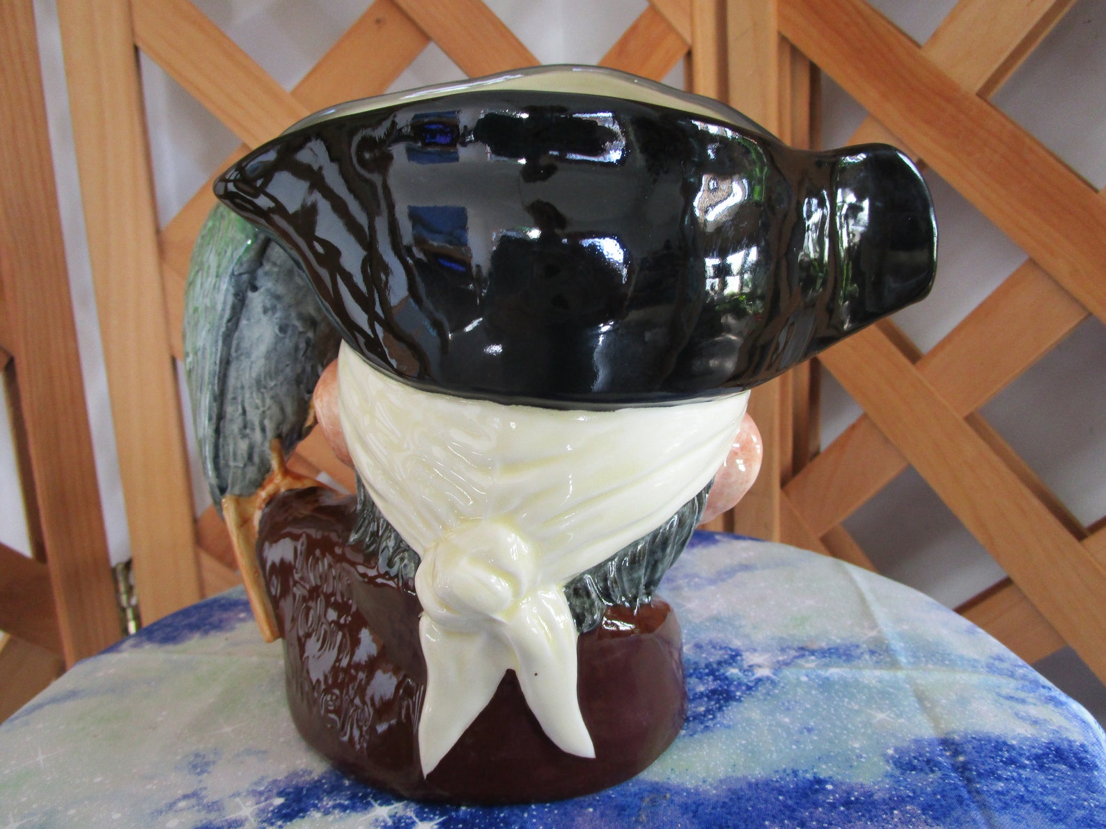 50's Royal Doulton Long John Silver Pirate Parrot D6335 Etsy