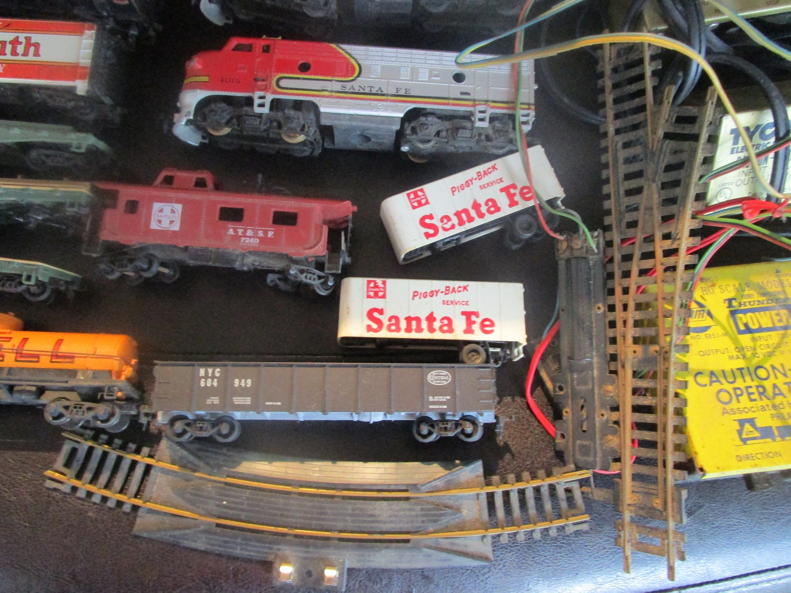 Tyco Train Set 1960's Big Lot Etsy