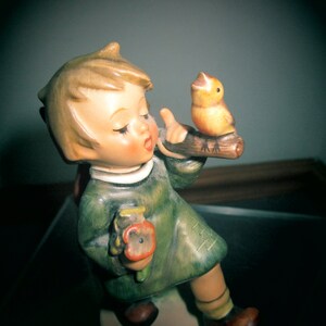 Hummel Goebel &quot;Gay Adventure&quot; Porcelain Figurine W. Germany #356    Marked 1971
