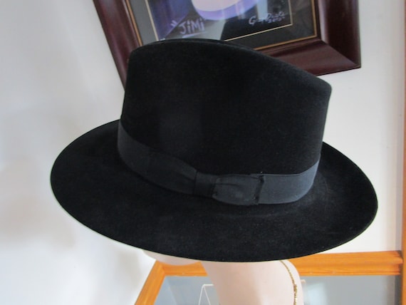 STETSON Key  Club Black  Ultimate Finish  FEDORA … - image 1