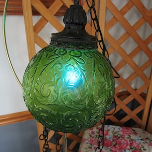 Hanging swag light with chain deals