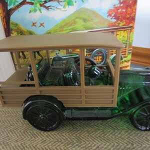 Avon 1923 Station Wagon Car Decanter Wild Country After Shave FULL In Box