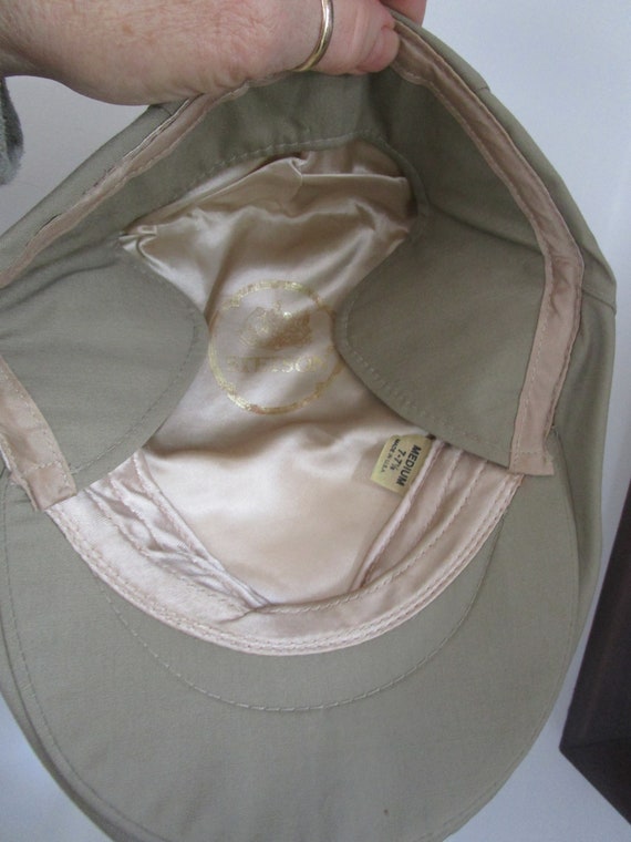 Vintage STETSON  Men's, Cabbie Newsboy Golf Cap - image 4