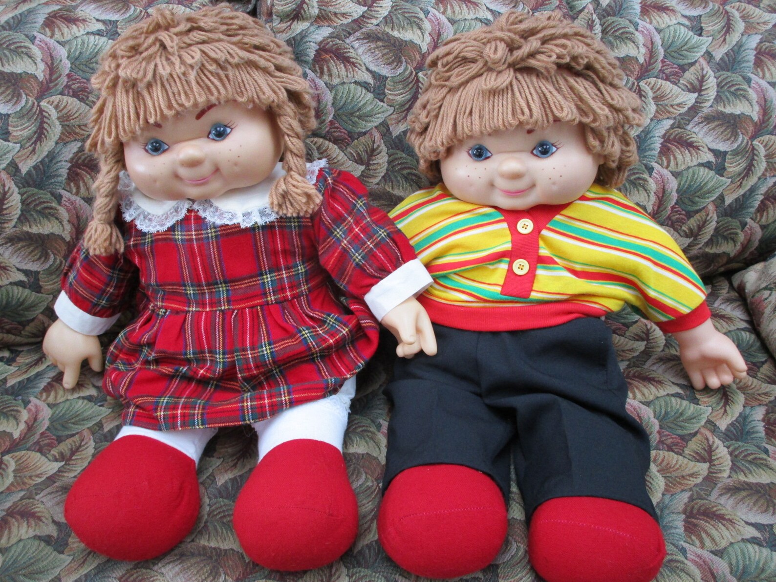 Dolls House of Lloyd Dolls Heather & Glen Dolls Etsy