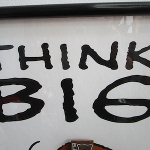 THINK BIG Peanuts Snoopy Framed Poster Wall Art