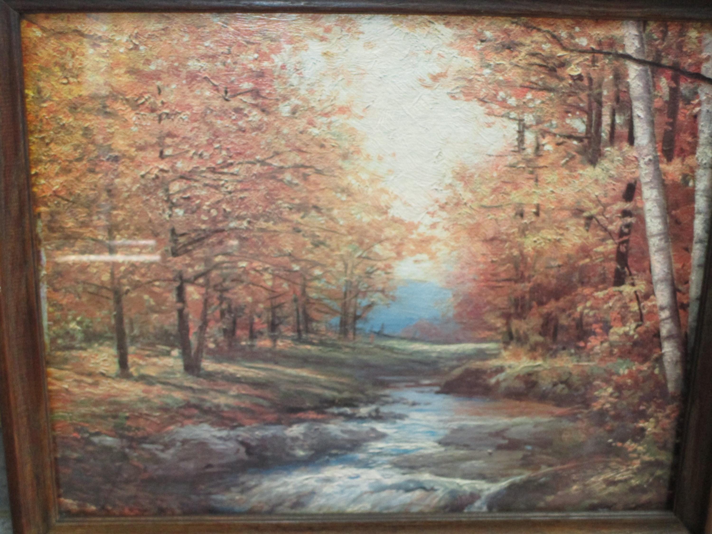Robert Wood Autumn Leaves - Etsy
