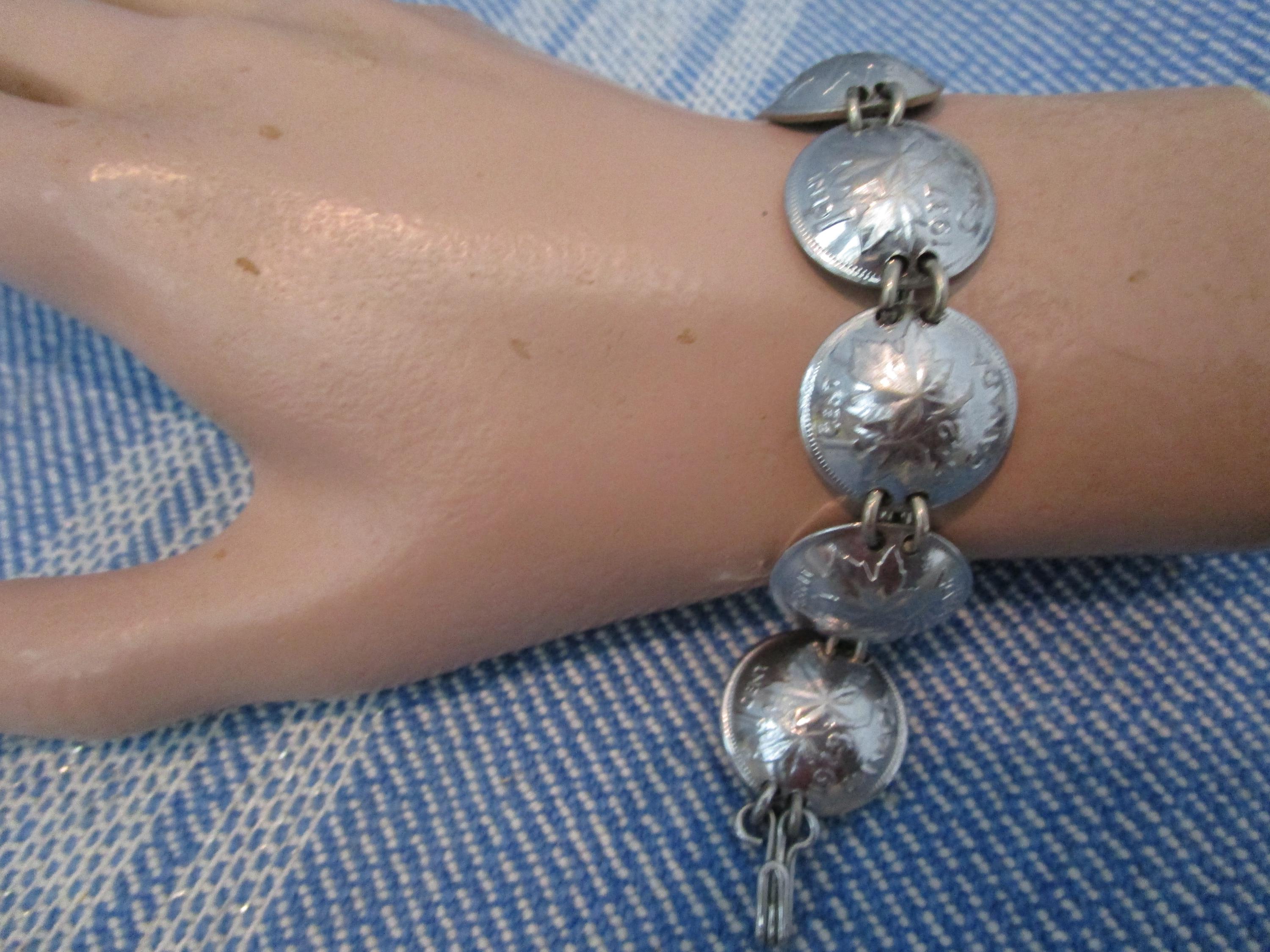 1940s Coin Bracelet - Etsy