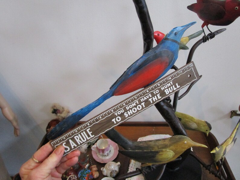 Bird Tree Metal Branches With Life Size Colorful Birds - Etsy