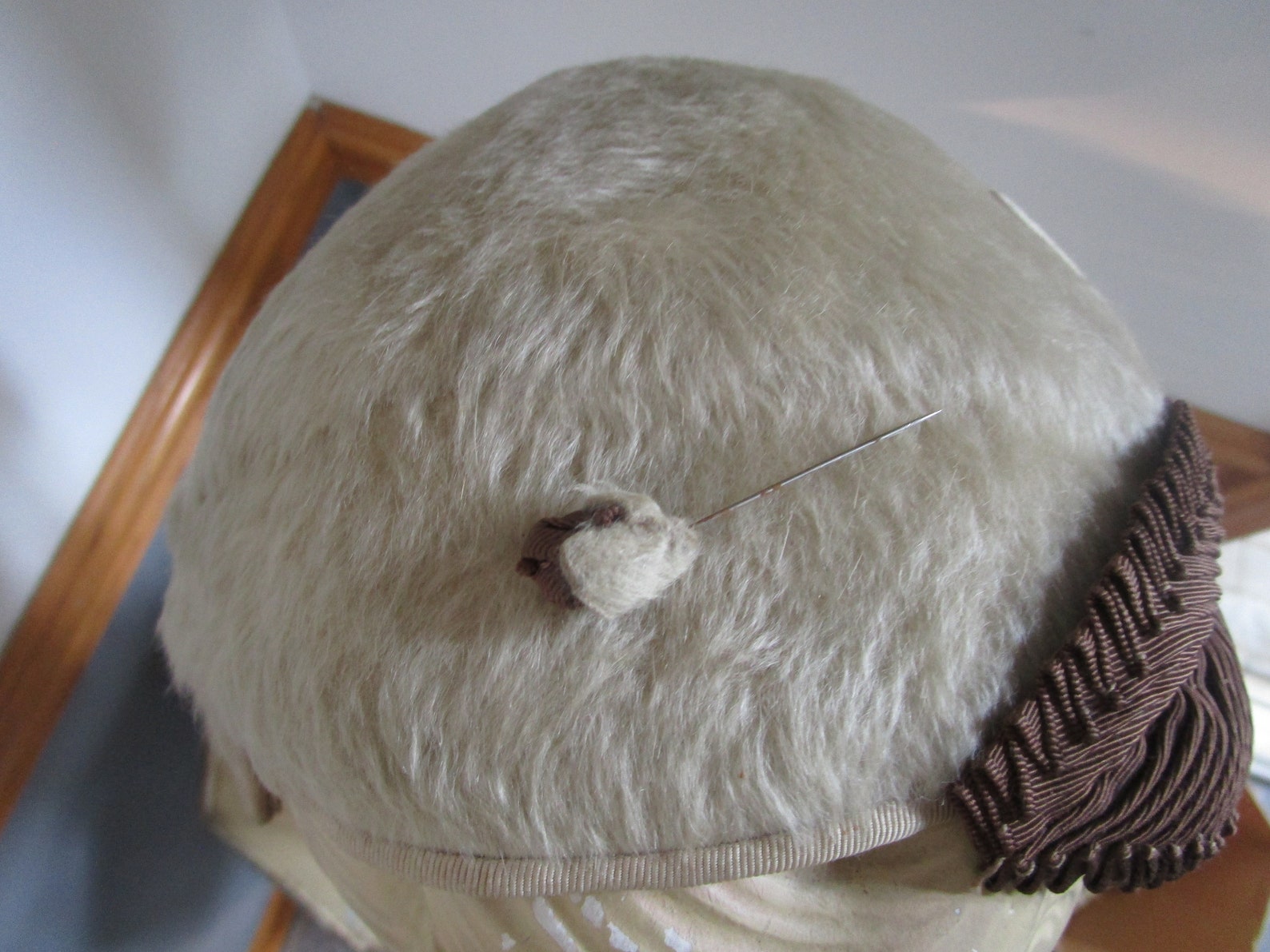 A Vintage Dolly Madison Original Hat Fake Fur Hat With Etsy
