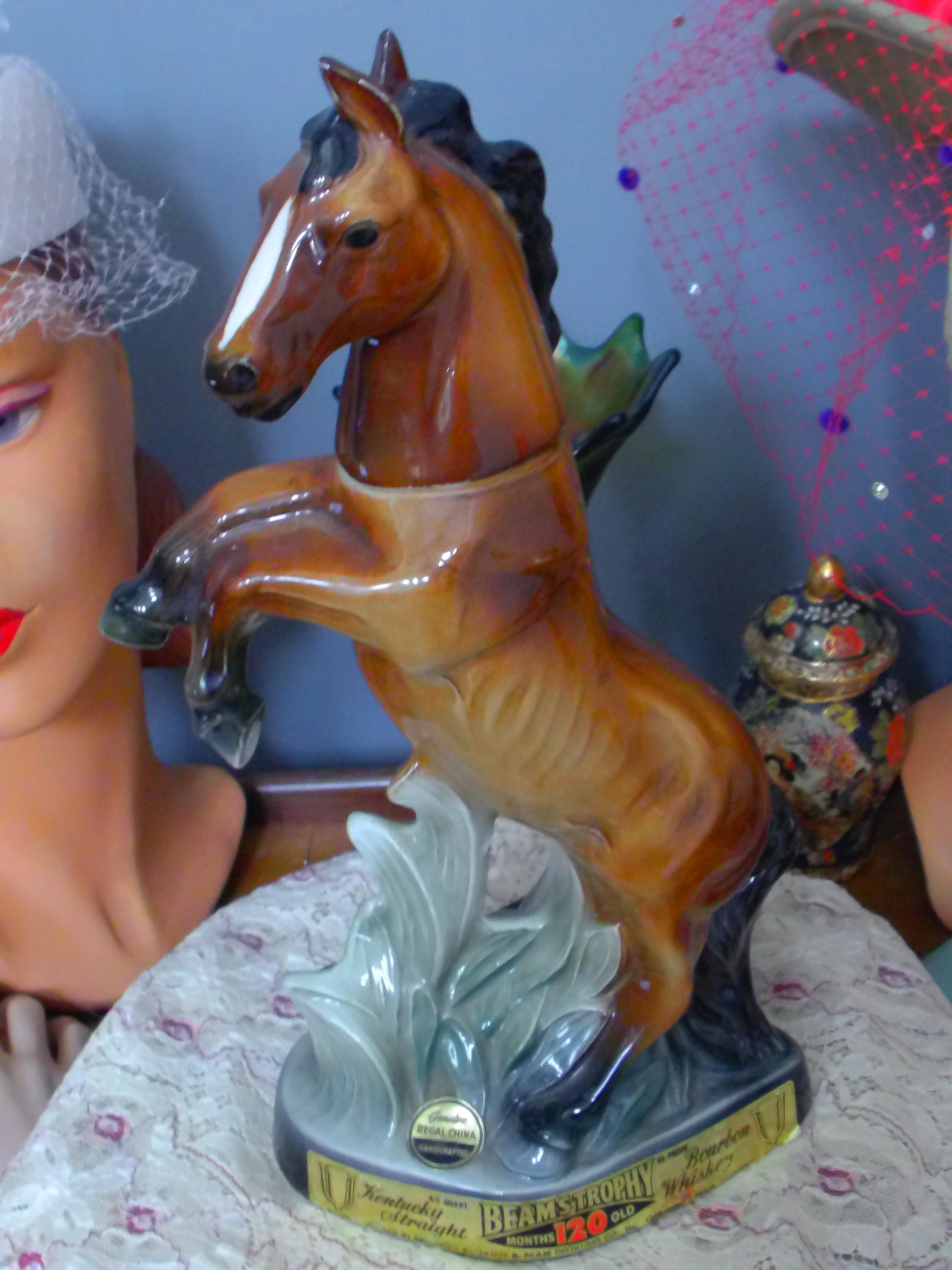Jim Beam Horse Decanter - Etsy