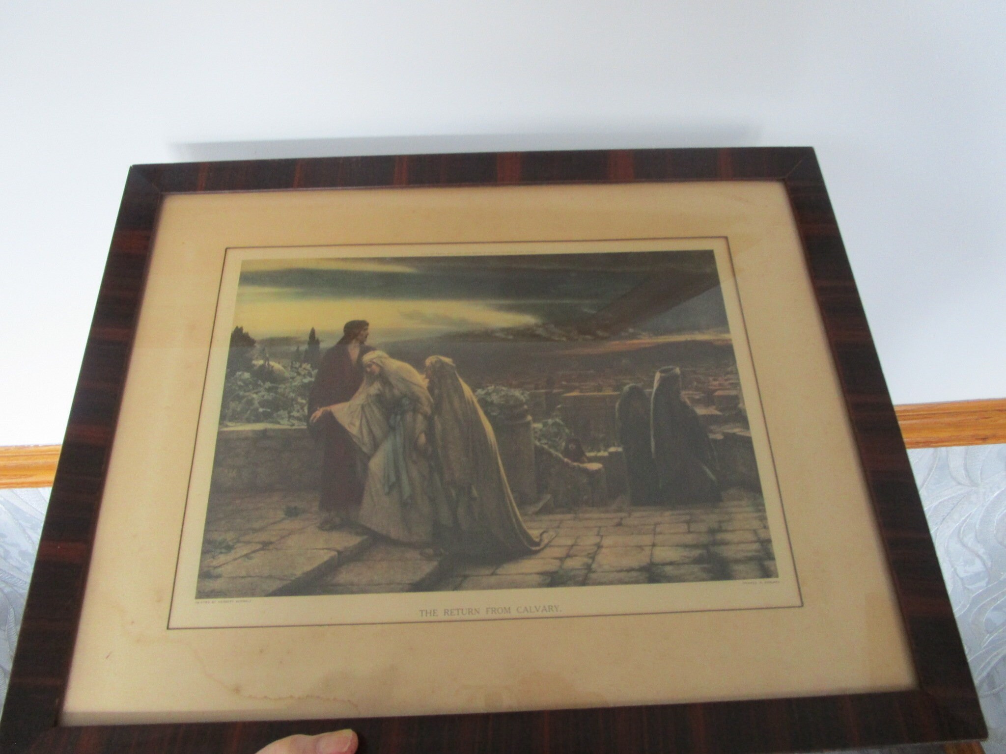 【希少・入手困難】Old Corpus Christi 歴史 写真集 洋書 Print by Herbert Schmalz the Return From Calvary Made in England