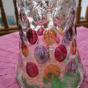 Vintage 1960 Nemo Glass? Colorful Glass Bell