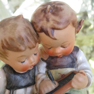 Hummel  Smart Little Sister Stamped 1956  W Germany Vintage Goebel 346
