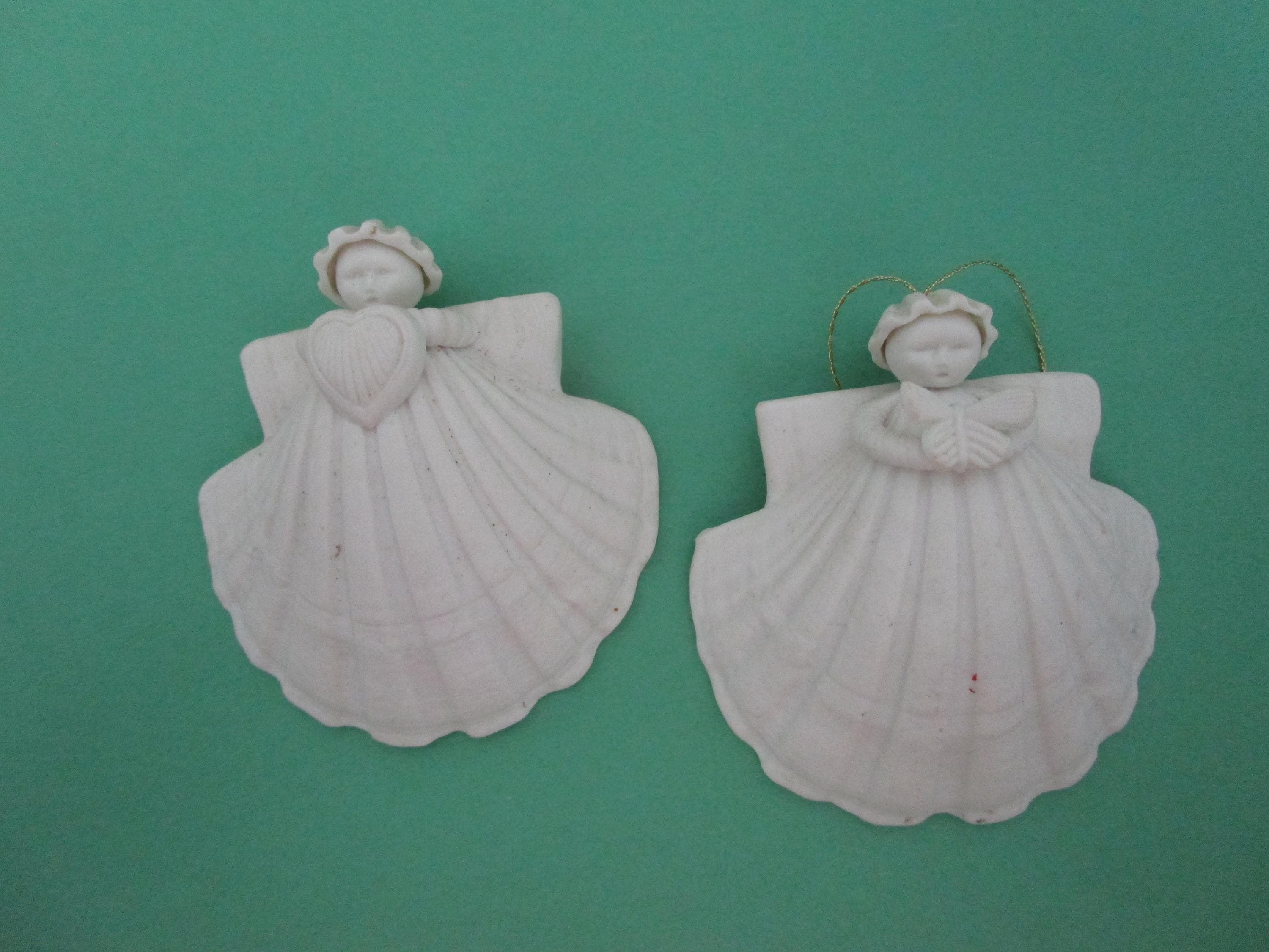 Porcelain Margaret Furlong Angel Ornaments - Etsy