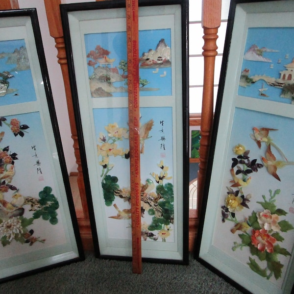 Chinese Shadow Box Art Etsy