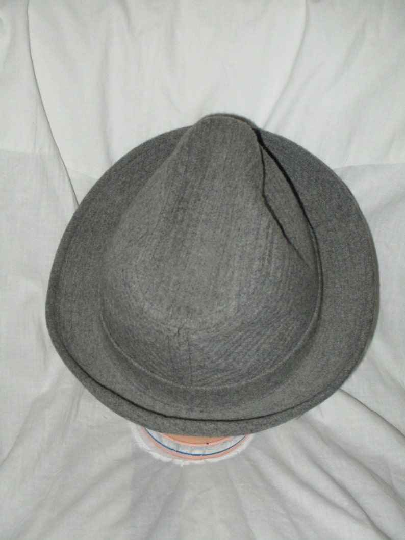 Mens Hat Gray Dobbs Fifth Avenue New York Mens Vintage Fedora | Etsy